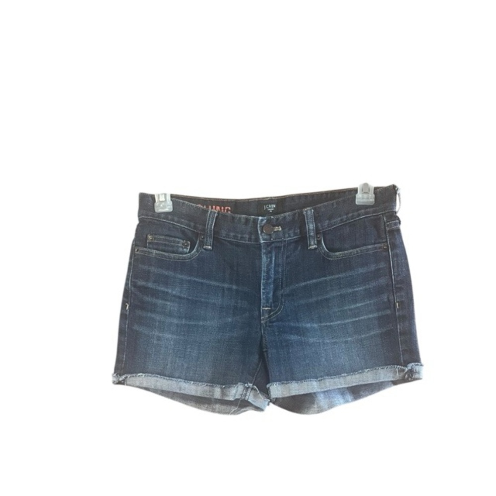 J.Crew Factory Hipslung Stretch jean shorts